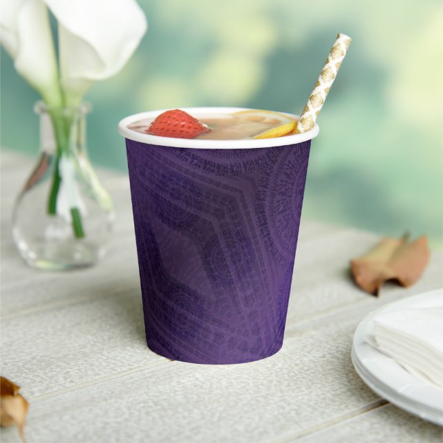 Annahme | Medallin für Violetmeditation Pappbecher (In Situ)
