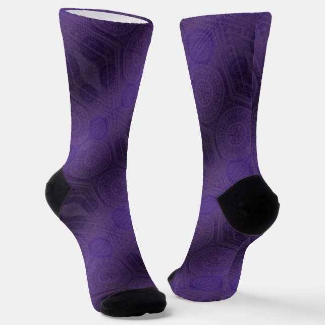 Annahme | Medallin für Violetmeditation Socken (Gewinkelt)