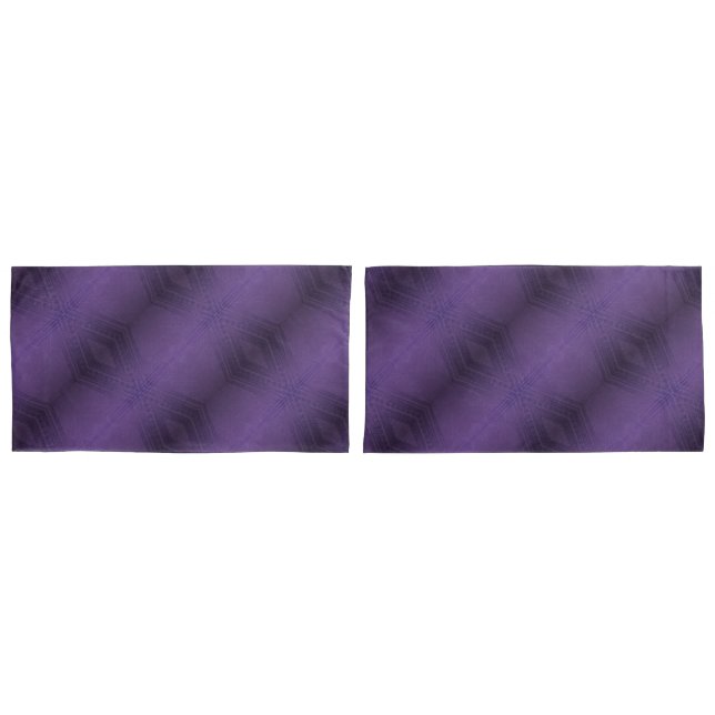 Annahme | Violet Eclectic Boho Pattern Kissenbezug (Vorderseite-Set)