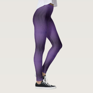 Annahme Violet Eclectic Boho Pattern Leggings