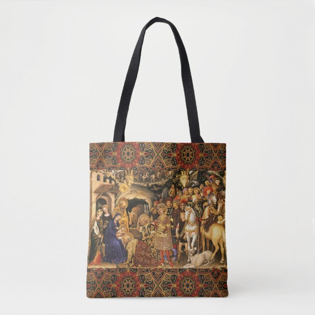 ANNAHME VON MAGI Gentile Da Fabriano, Weihnachten Tasche (Vorderseite)