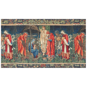 ANNAHME VON MAGI Morris, Burne-Jones Weihnachten  Tischdecke