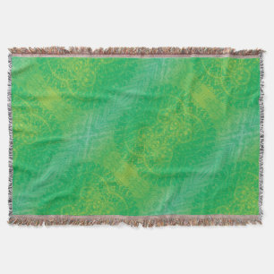 Annahme   Yellow Green Blue Boho Medallions Decke
