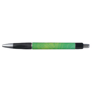 Annahme Yellow Green Blue Shibori Muster Kugelschreiber