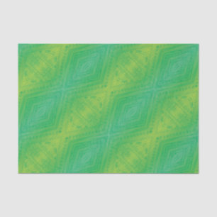 Annahme   Yellow Green Blue Shibori Muster Seidenpapier