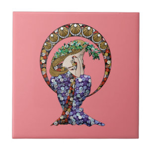 Annale Art Nouveau Fliese