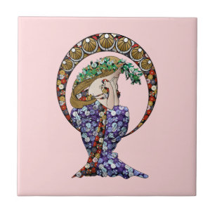 Annalise Jugendstil Fliese