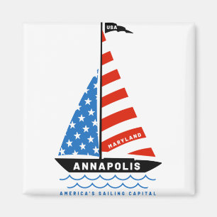 Annapolis Americas Segeln Hauptstadt Magnet