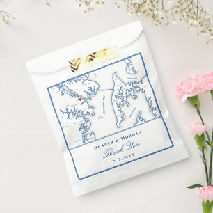 Annapolis Kent Island Map Navy Vielen Dank für Ihr Geschenktütchen