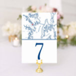 Annapolis Map Elegant Navy Hochzeit Tischnummer<br><div class="desc">Diese zweiseitigen Annapolis Maryland Tischnummern verfügen über eine Landkarte von Annapolis und Kent Island und eignen sich ideal für Ihren Hochzeitsempfang. Sie machen auch große Tischnummern für Proben oder andere große Party. Diese eleganten Annapolis Tischnummern sind ideal für alle phantastischen Hochzeitsstätten in der Umgebung: Annapolis Waterfront Hotel, Kent Island Resort,...</div>