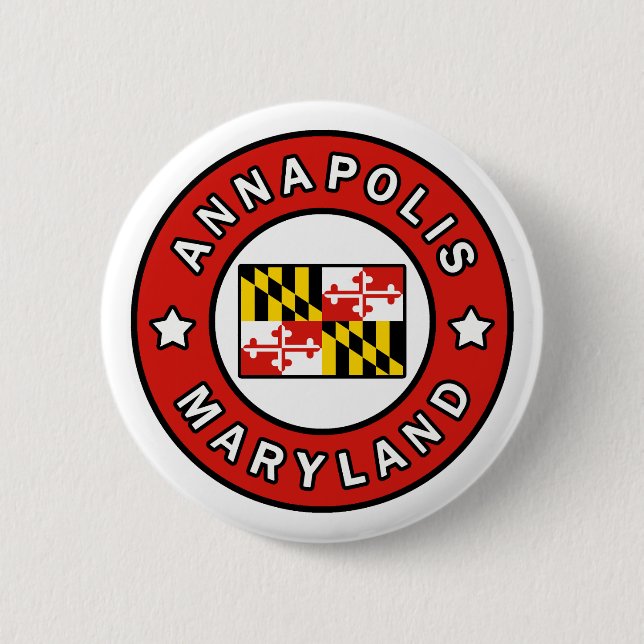 Annapolis Maryland Button (Vorderseite)