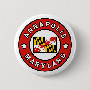 Annapolis Maryland Button