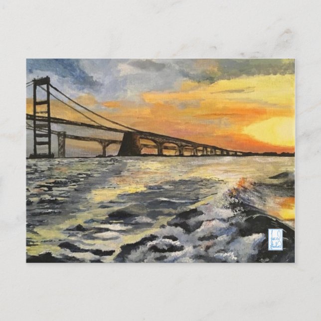 Annapolis Maryland Chesapeake Bay Postcard Postkarte (Vorderseite)