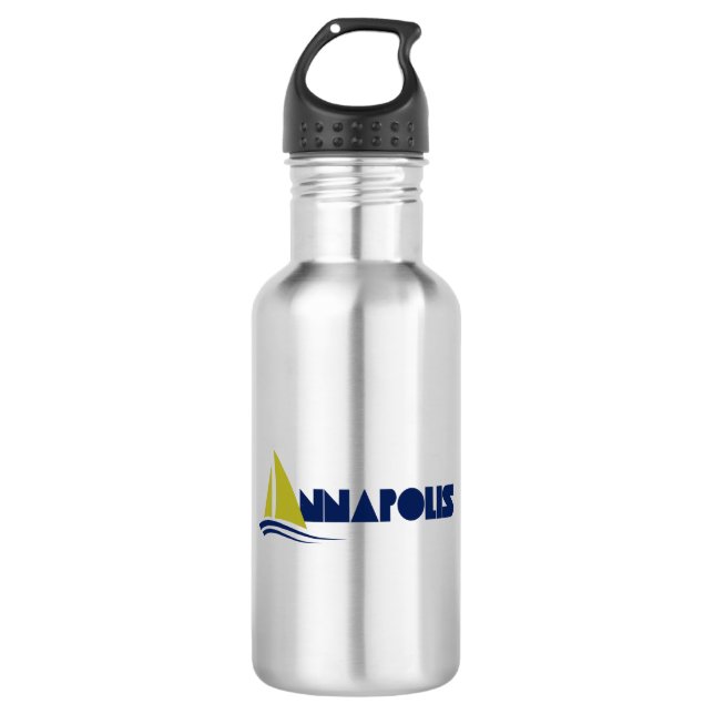 Annapolis, Maryland Edelstahlflasche (Vorderseite)