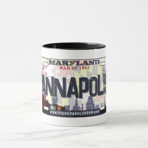 Annapolis Maryland Flag Kennzeichen Tasse