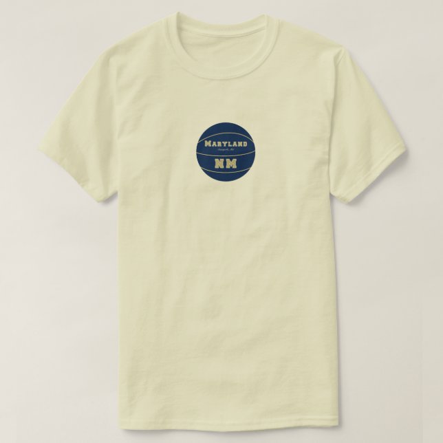 Annapolis Maryland MD Football Logo T-Shirt (Design vorne)