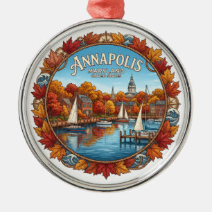 Annapolis Maryland Ornament Aus Metall
