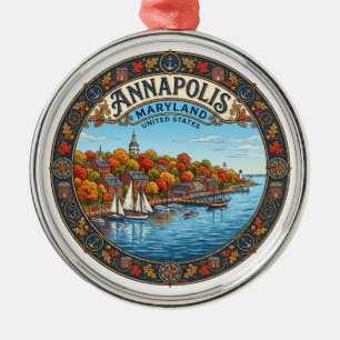 Annapolis Maryland Ornament Aus Metall