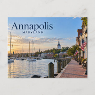 Annapolis Maryland Postkarte