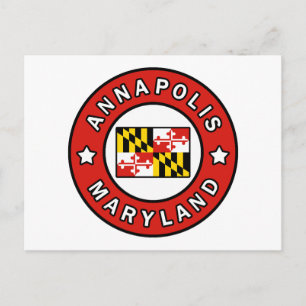 Annapolis Maryland Postkarte