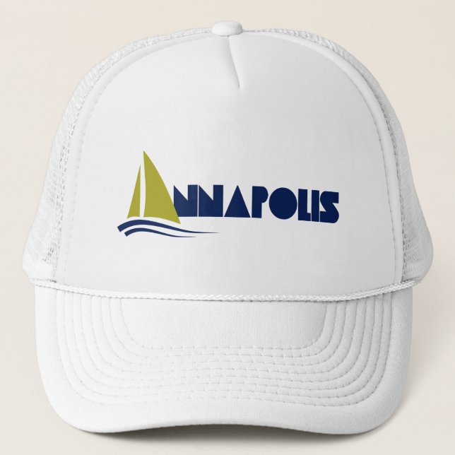 Annapolis, Maryland Truckerkappe (Vorderseite)