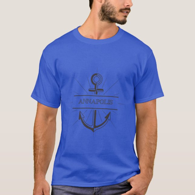annapolische Kunst T-Shirt (Vorderseite)