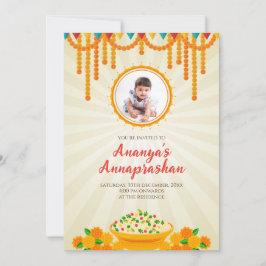 Annaprashana feiert Einladungen & Pasni