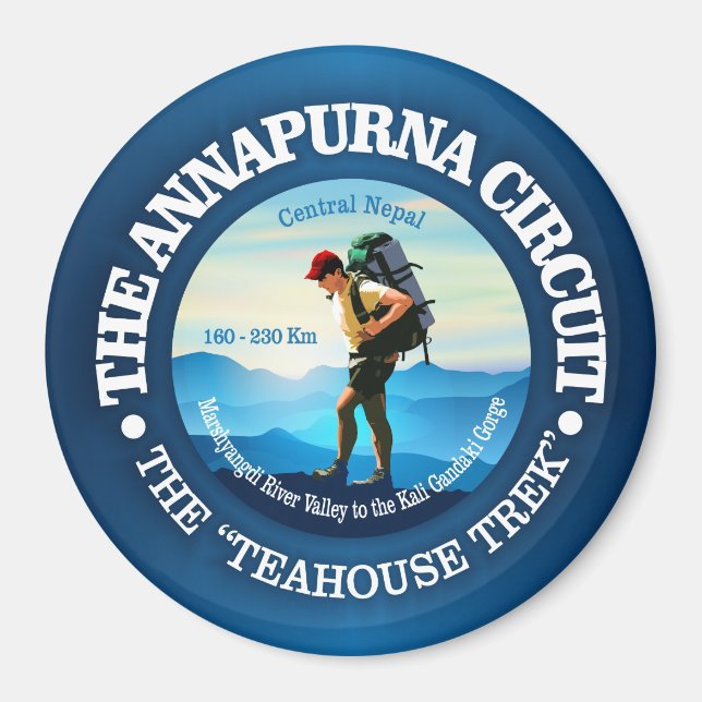 Annapurna Circuit Magnet (Vorne)