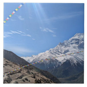 Annapurna Circuit Trek in Zentralnepal Fliese
