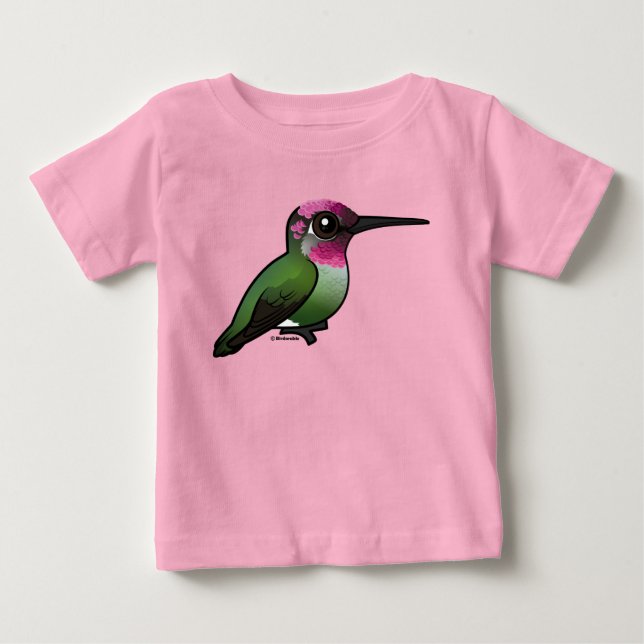 Anna's Hummingbird Baby T-shirt (Vorderseite)