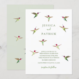 Anna's Hummingbirds Einladung