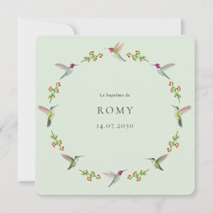 Anna's Hummingbirds Taufe