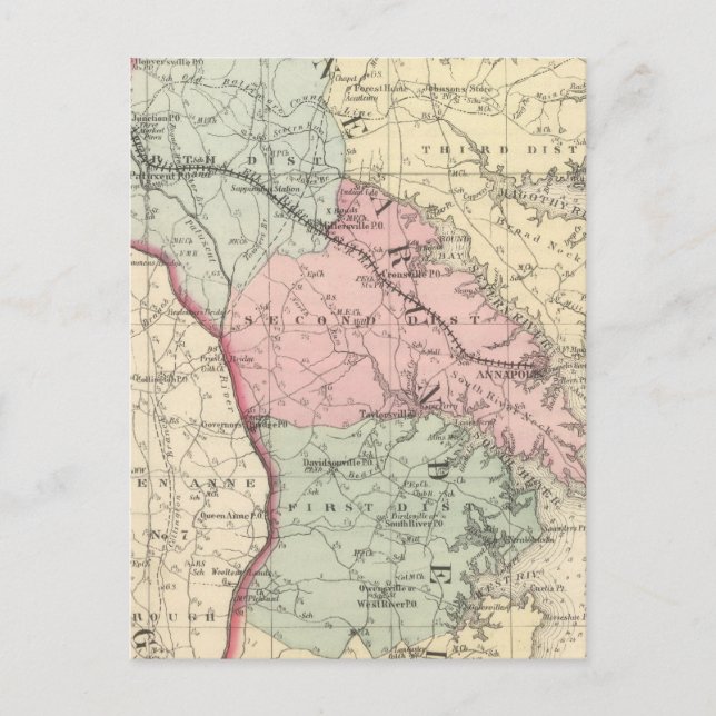 Anne Arundel Postkarte (Vorderseite)