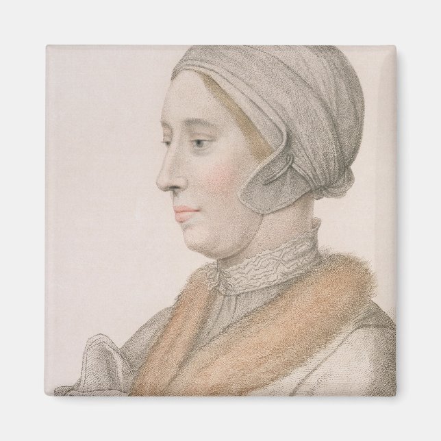 Anne Boleyn (1507-36), Gravur von Francesco Bartol Magnet (Vorne)