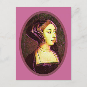 Anne Boleyn - Carte postale femme