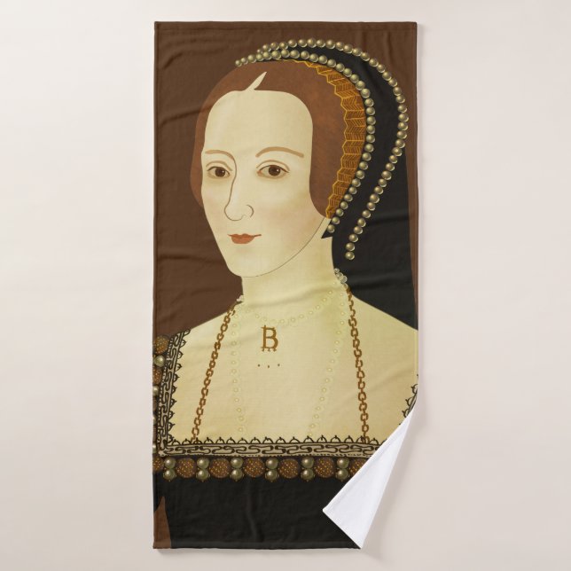 Anne Boleyn - illustration historique (Serviette de bain)