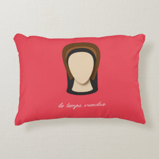 Anne Boleyn "le temps viendra" coussin d'accent