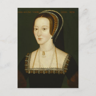 Anne Boleyn Postkarte