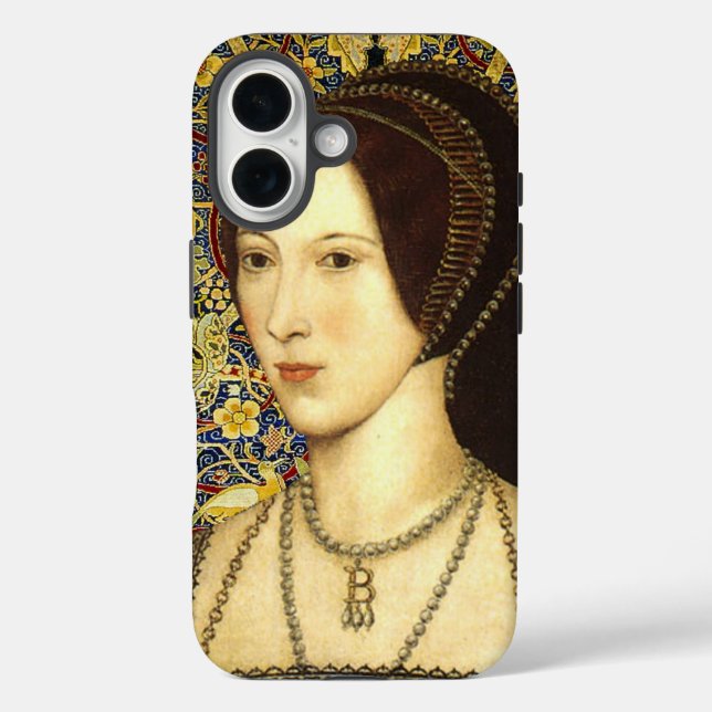 Anne Boleyn Queen of England Phone Case (Rückseite)