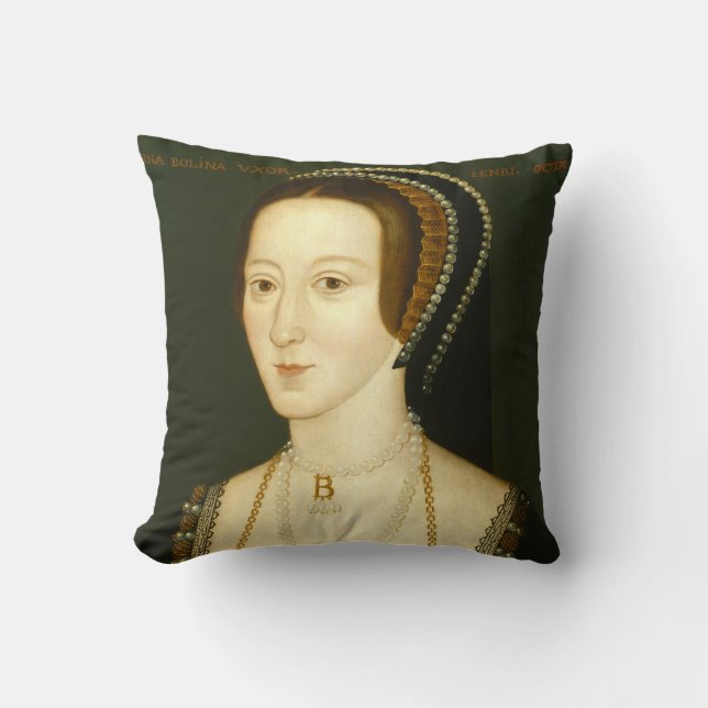 Anne- Boleynakzent-Kissen Kissen (Vorderseite)