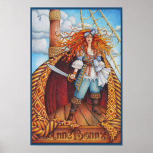 Anne Bonny-Druck 12 x 18 Poster