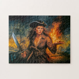 Anne Bonny Legendäre Piratin Porträt