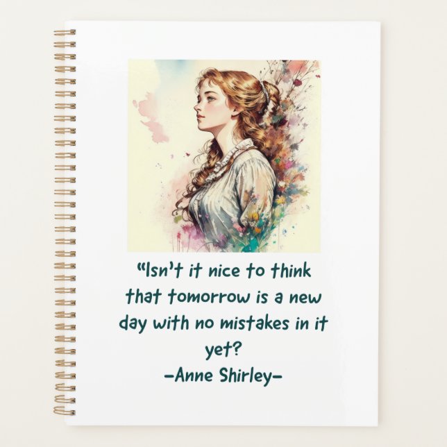 Anne de Green Gables en aquarelle (Devant)
