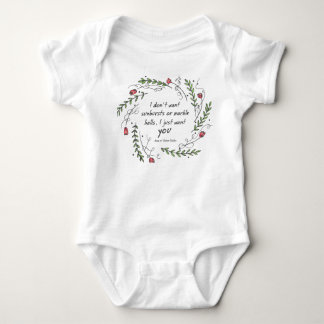 Anne der grünen Giebel "gerade Sie" Baby Baby Strampler