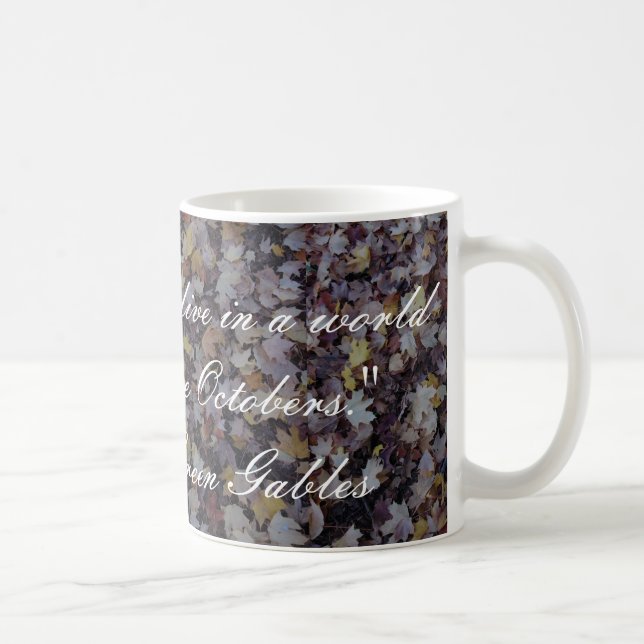 Anne der grünen Giebel-Zitat-Tasse Kaffeetasse (Rechts)