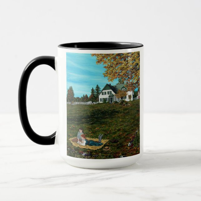 Anne des pignons verts "Esprits gentils" 15 oz Mug (Gauche)