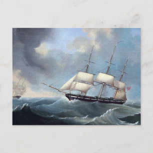 Anne Emilie 1848 Postkarte