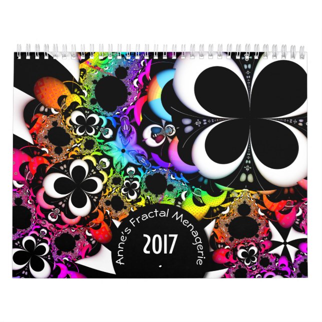 Anne Fraktal-Menagerie-Kalender Kalender (Titelbild)