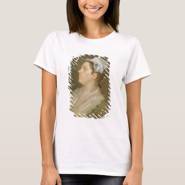 Anne Hogarth (1701-71), c.1740 (Öl auf Leinwand) ( T-Shirt (Vorderseite)