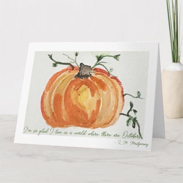 Anne of Green Gables Folded Greeting Card Karte (Vorderseite)